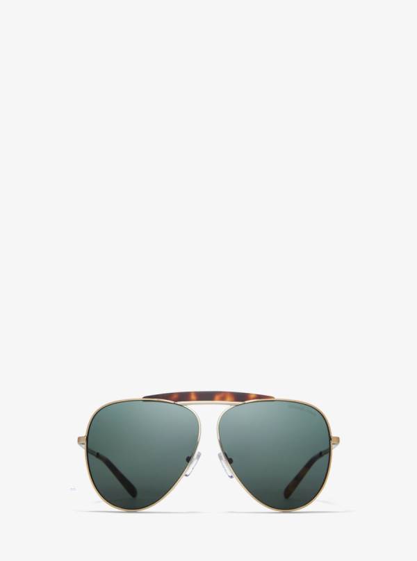 Damske Slnecne Okuliare Michael Kors Bleecker Zlate - Doplnky Michael Kors Vypredaj | HYIVJ-0348